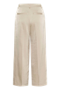 KAFFE - PANTALON "KARORY" BEIGE SATINÉE
