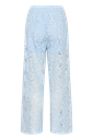 KAFFE - PANTALON "KALACY" DENTELLE BLEU