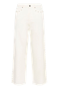 KAFFE - JEANS "KAJUNO" BLANC