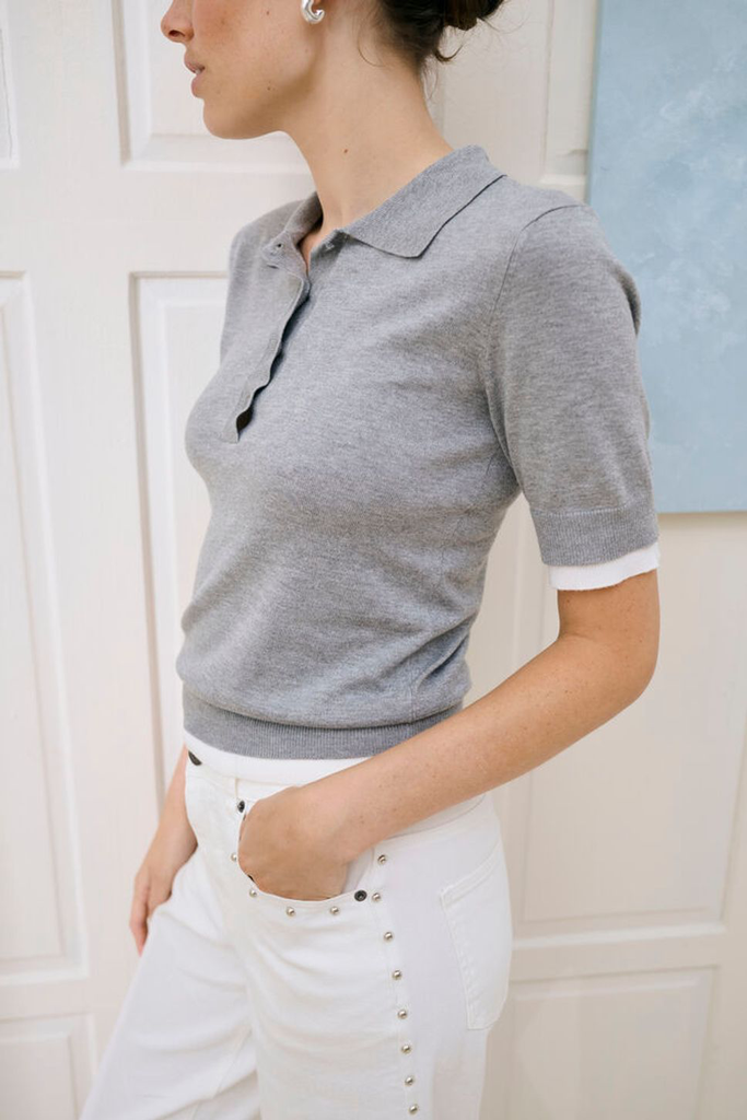 KAFFE - JEANS "KAJUNO" BLANC