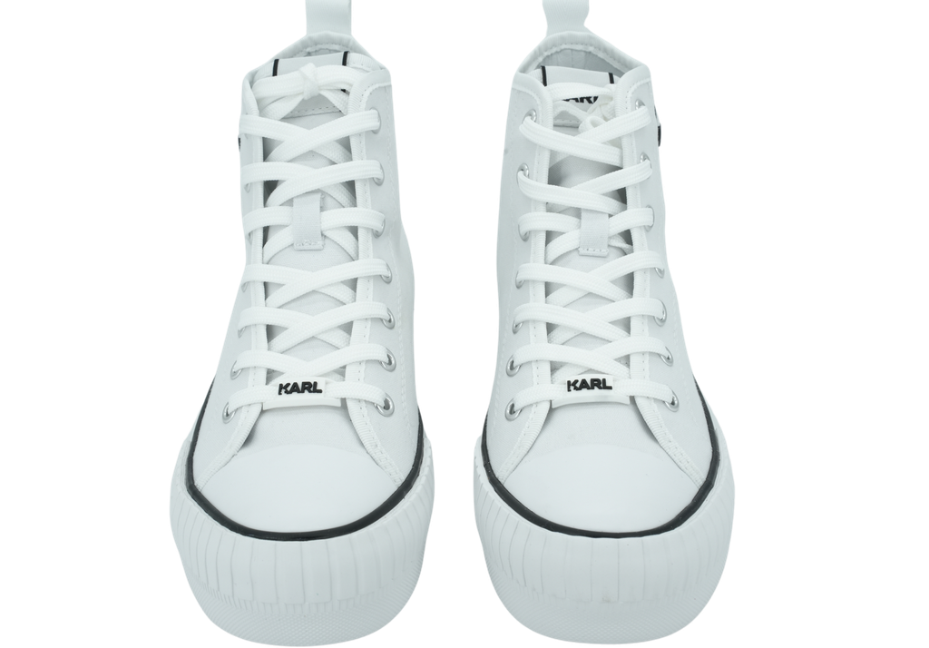KARL LAGERFELD - PATCH HI WHITE