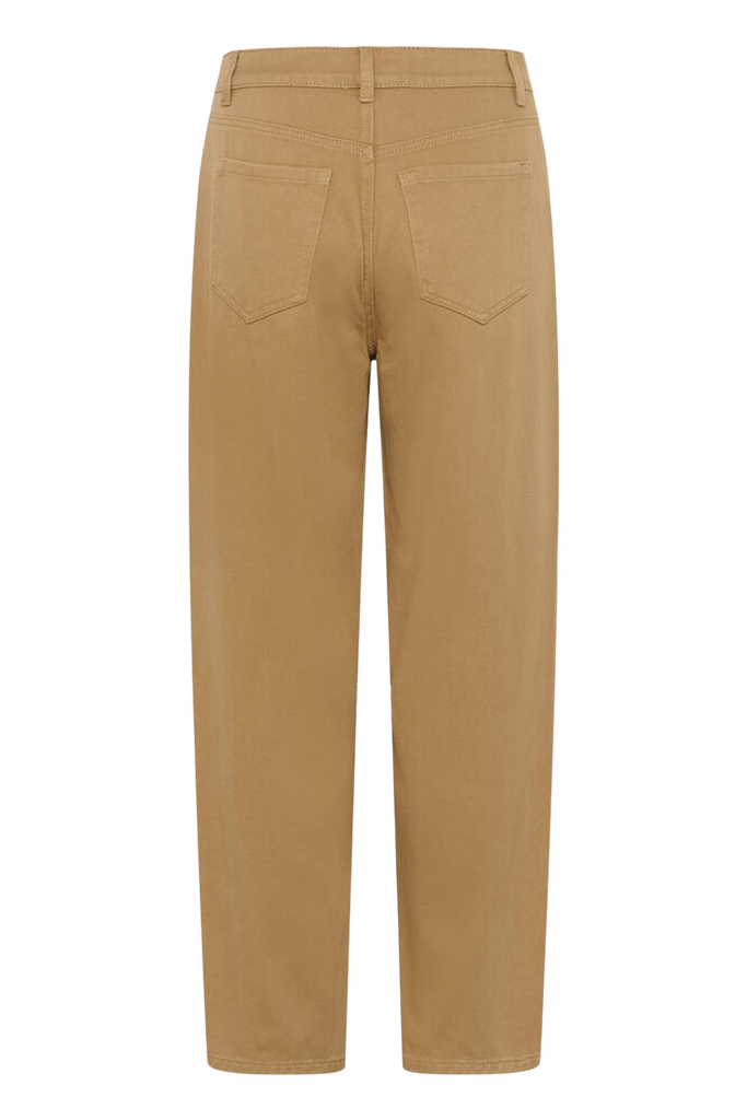 KAFFE - JEANS BARREL "KABRYNN" COGNAC