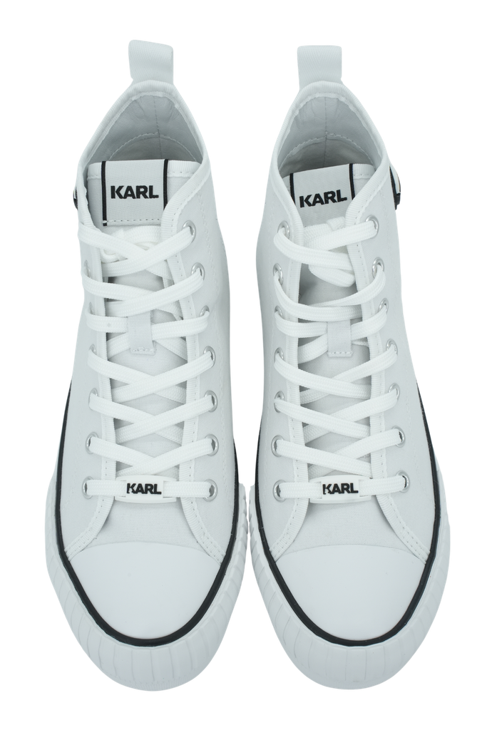 KARL LAGERFELD - PATCH HI WHITE
