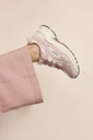 MARUTI - BASKETS BEIGES ET ROSES