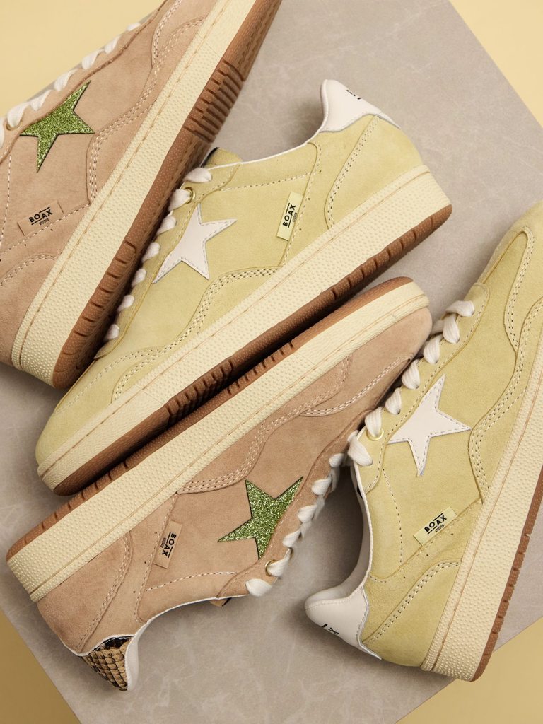 BOAX - BASKETS "RALLEY" JAUNES
