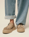 INUIKII - MULES "MATILDA SUEDE" BEIGES