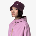 K-WAY - BOB RÉVERSIBLE "SHAVIT PLUS" ROSE ET MAUVE