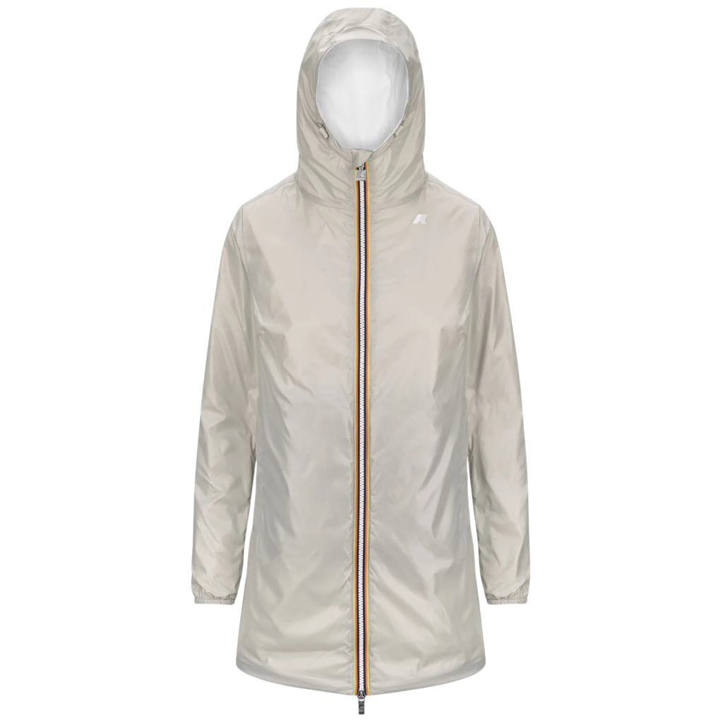 K-WAY - VESTE "SOPHIE PLUS 2.0 RÉVERSIBLE" BEIGE ET BLANCHE