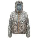 K-WAY - VESTE "LAURETTE SUPER LIGHT" BLEUE ET ARGENTÉE