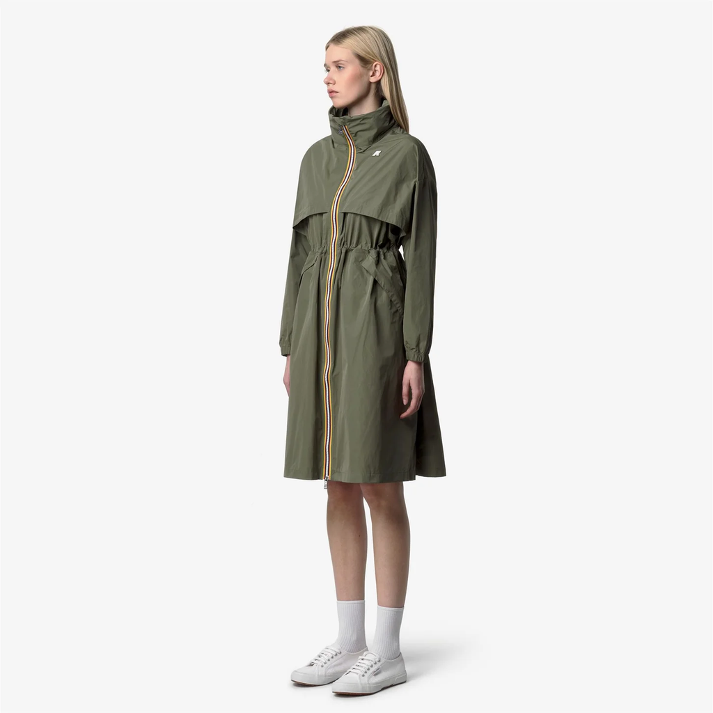 K-WAY - VESTE "AUBE MEMORY TOUCH" KAKI