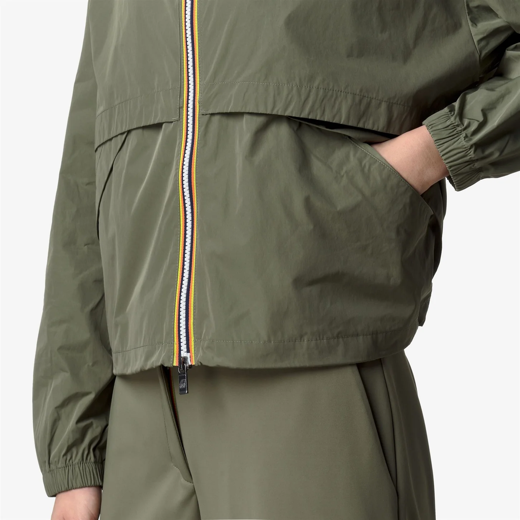 K-WAY - VESTE "AUBETTE MEMORY TOUCH" KAKI