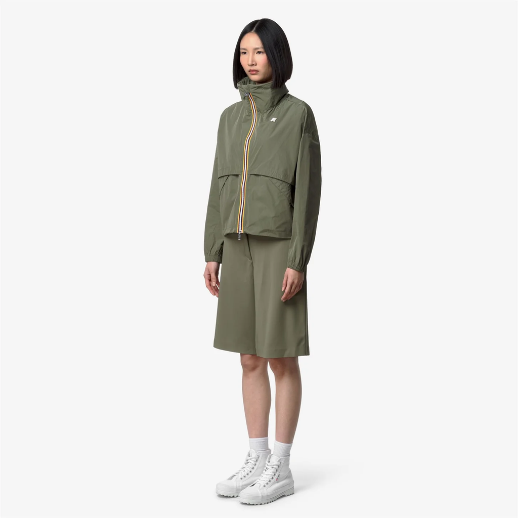 K-WAY - VESTE "AUBETTE MEMORY TOUCH" KAKI