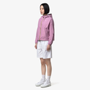 K-WAY - VESTE "LAURETTE PLUS.2" RÉVERSIBLE ROSE ET MAUVE