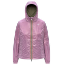 K-WAY - VESTE "LAURETTE PLUS.2" RÉVERSIBLE KAKI ET ROSE
