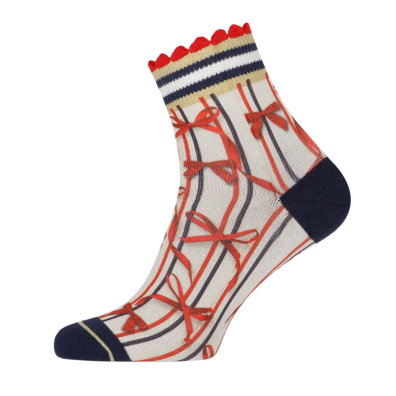 XPOOOS - CHAUSSETTES COURTES "BOW"
