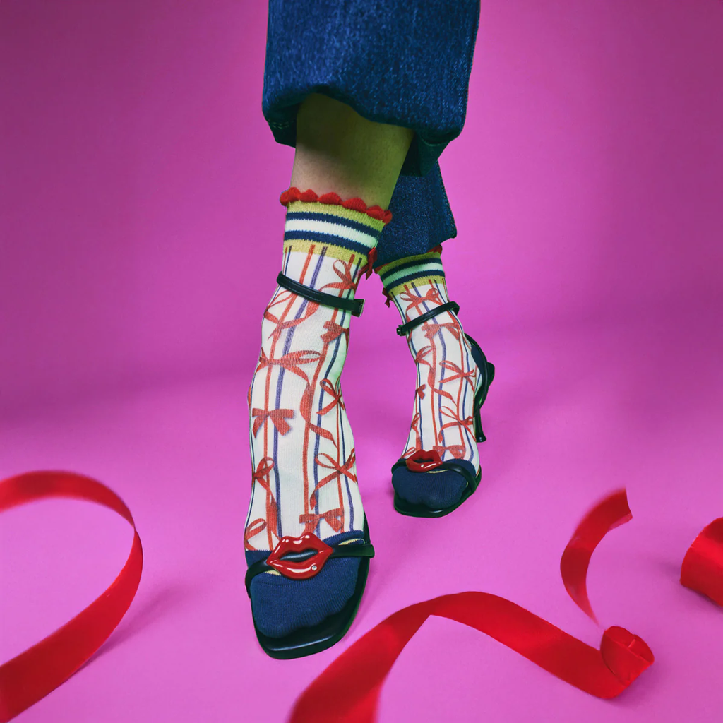 XPOOOS - CHAUSSETTES COURTES "BOW"
