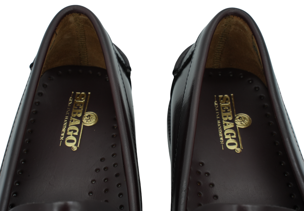 SEBAGO - MOCASSINS "CLASSIC DAN" BORDEAUX
