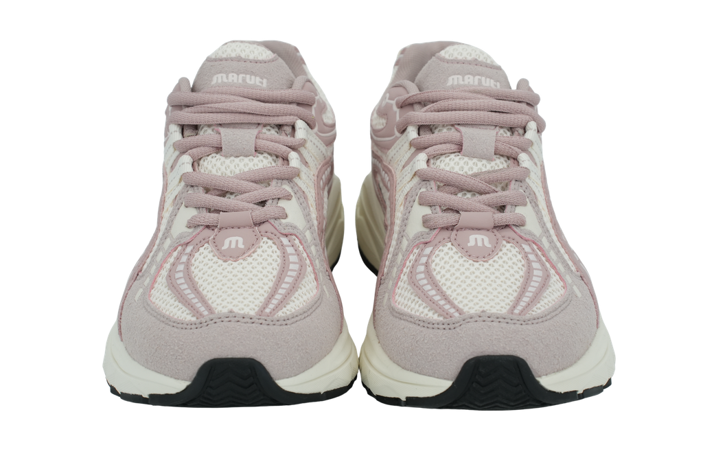 MARUTI - BASKETS BEIGES ET ROSES