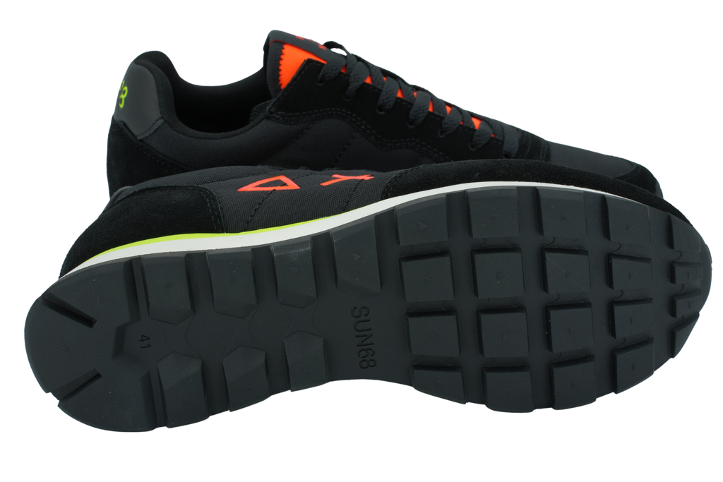 SUN68 - TOM FLUO NYLON NERO