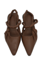 JVAM - BALLERINES "KAIRO" MARRONS