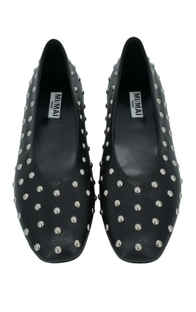 MI/MAI - BALLERINES PERLÉES "DIETER" NOIRES