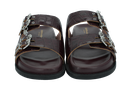 SCOTCH AND SODA - SANDALES "FLORA" BORDEAUX