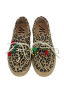 MELINE - MOCASSINS "LEO CAPPUCCINO" LÉOPARDS