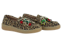MELINE - MOCASSINS "LEO CAPPUCCINO" LÉOPARDS