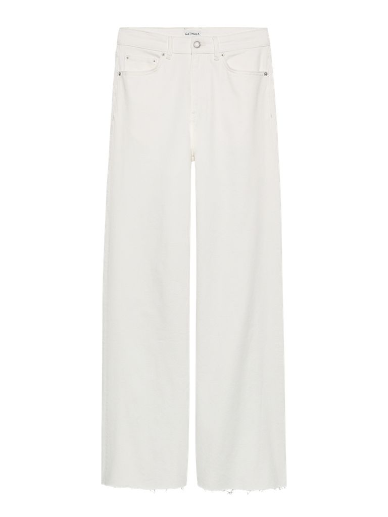 CATWALK JUNKIE - JEANS LOOSE BLANC