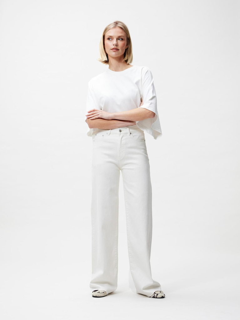 CATWALK JUNKIE - JEANS LOOSE BLANC