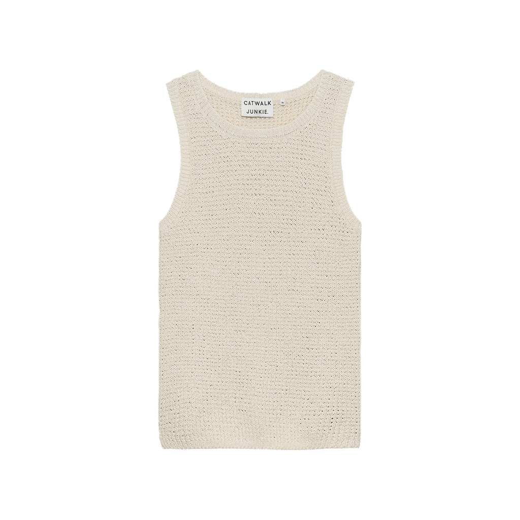 CATWALK JUNKIE - TOP TRICOTÉ BEIGE
