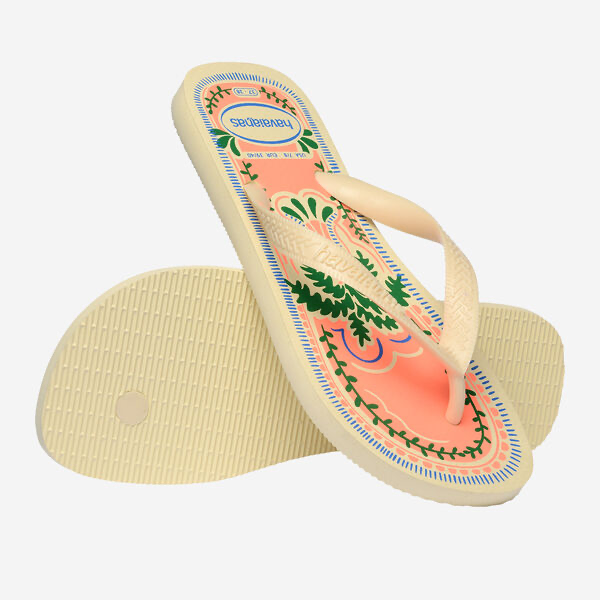 HAVAIANAS - TONGS "TOP SUMMER VIBES" JAUNES