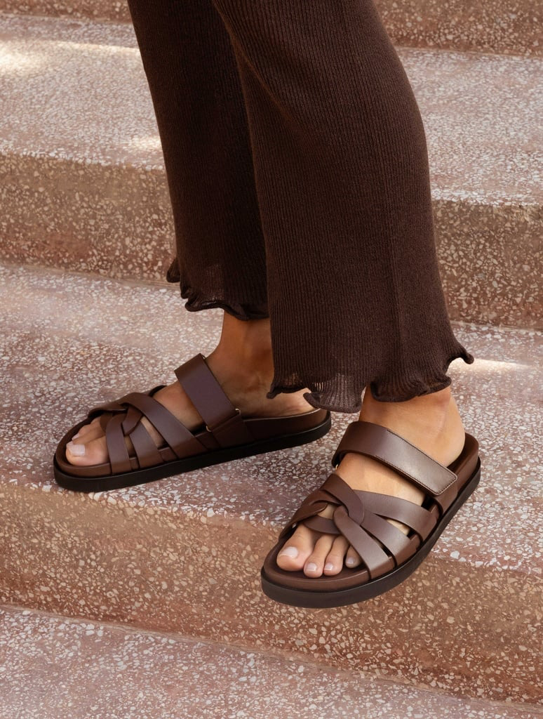 BOBBIES - SANDALES "ATLAS" MARRONS