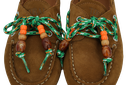 TORAL - MOCASSINS "TIWA" COGNACS