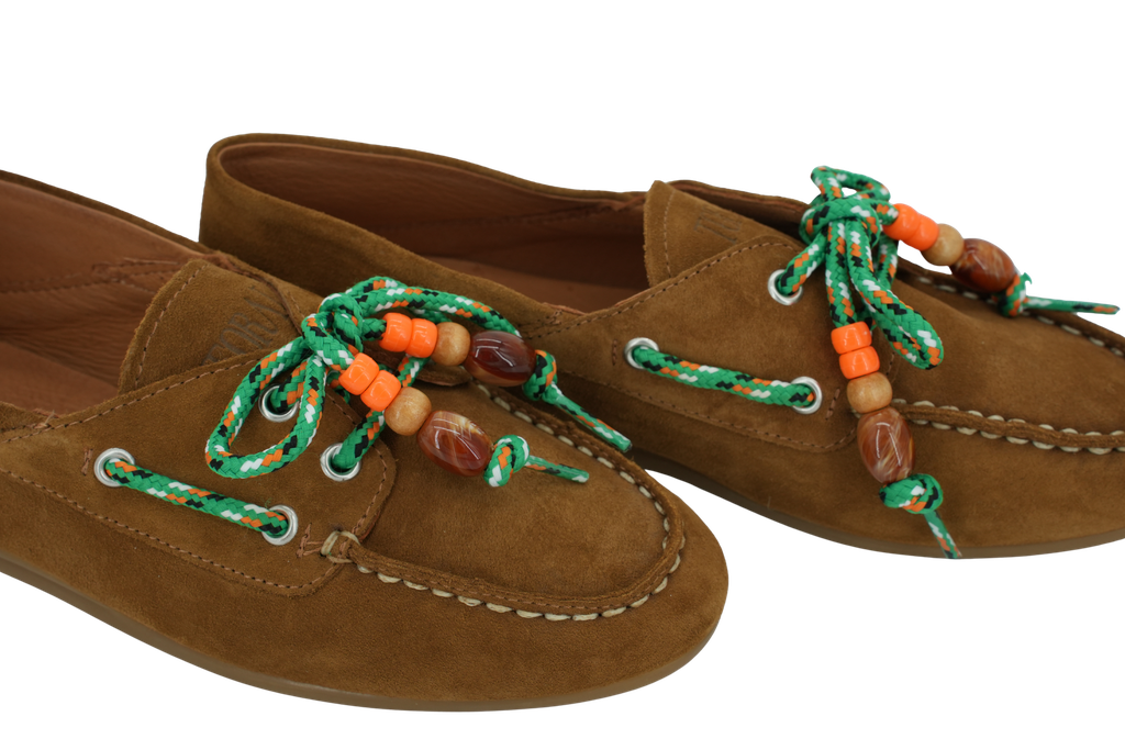 TORAL - MOCASSINS "TIWA" COGNACS