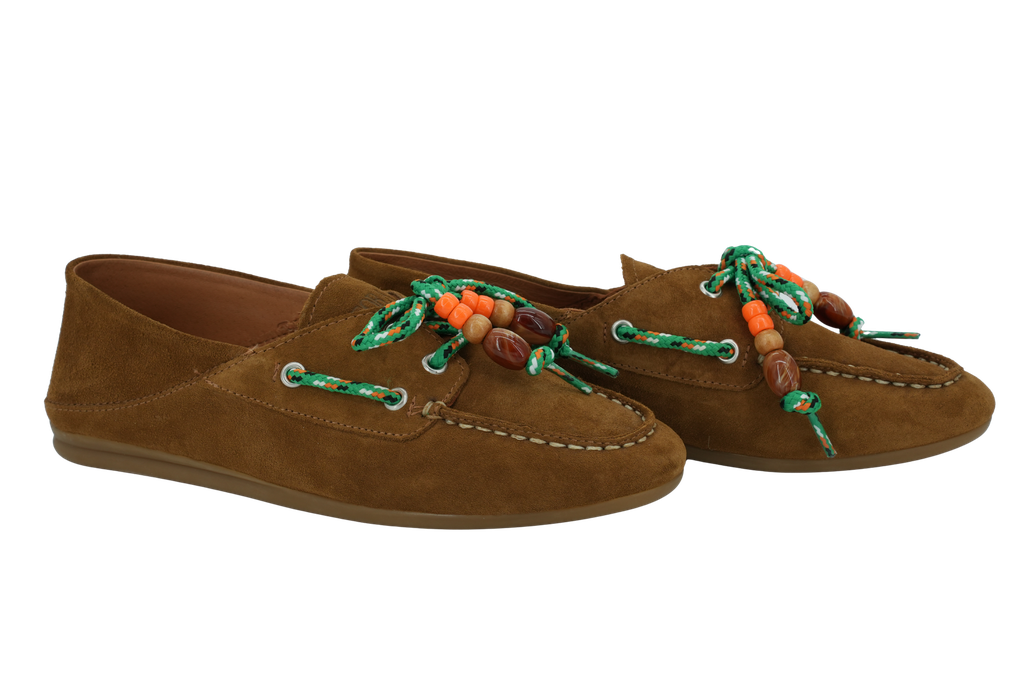 TORAL - MOCASSINS "TIWA" COGNACS
