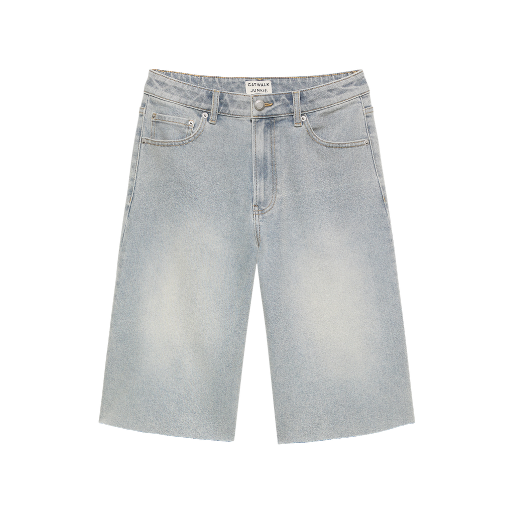 CATWALK JUNKIE - BERMUDA EN JEANS BLEU