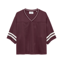 CATWALK JUNKIE - T-SHIRT "VAREUSE" BORDEAUX