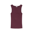 CATWALK JUNKIE - TOP BORDEAUX COL ROND