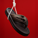 HAVAIANAS - TONGS "OVER PUFFED UP" MARRONS