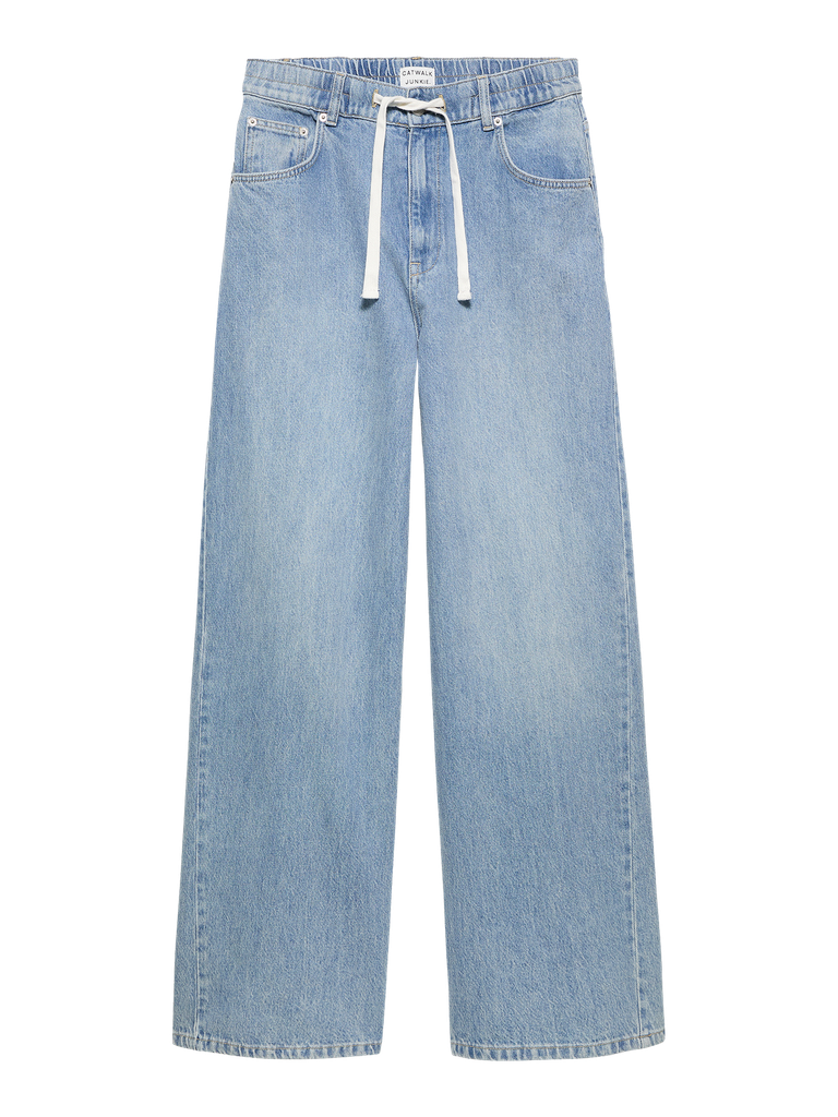 CATWALK JUNKIE - JEANS LARGE BLEU CLAIR