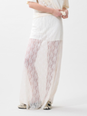 CATWALK JUNKIE - JUPE EN DENTELLE BEIGE