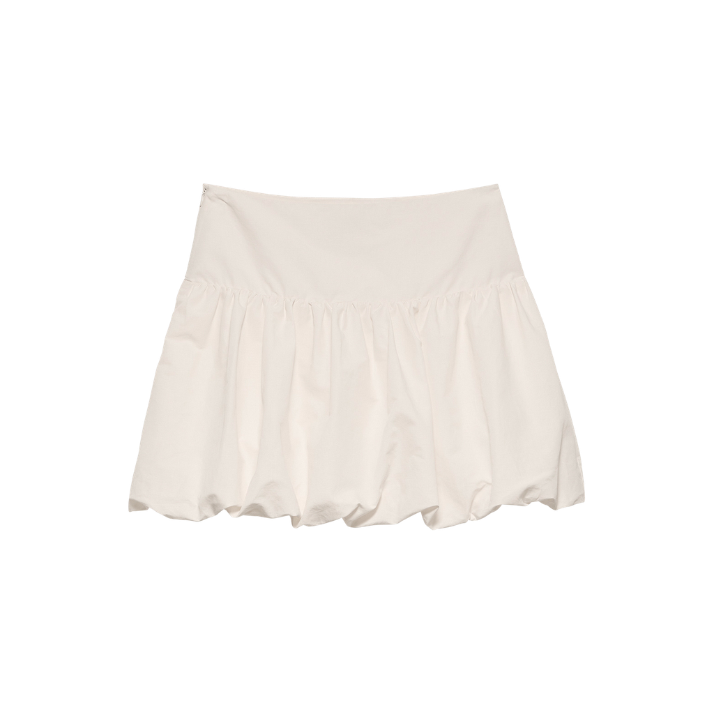 CATWALK JUNKIE - JUPE BALLON BLANC CASSÉ