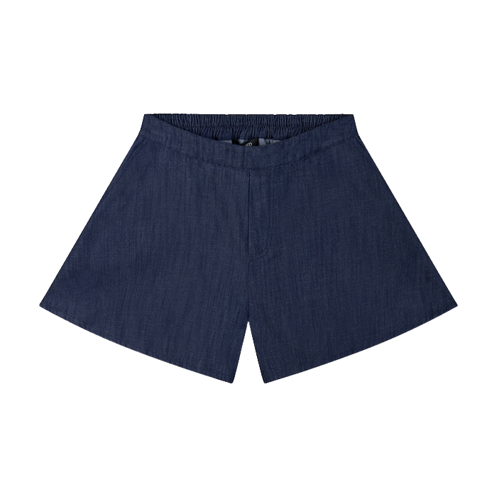 REFINED - SHORT "CINDY" DENIM BLEU FONCÉ