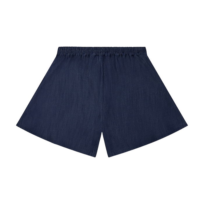 REFINED - SHORT "CINDY" DENIM BLEU FONCÉ