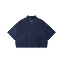 REFINED - VESTE "DONJA" DENIM BLEU FONCÉ