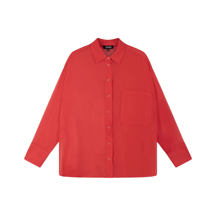 REFINED - BLOUSE "GINNY" ROUGE