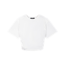 REFINED - T-SHIRT "ELIIS" BLANC