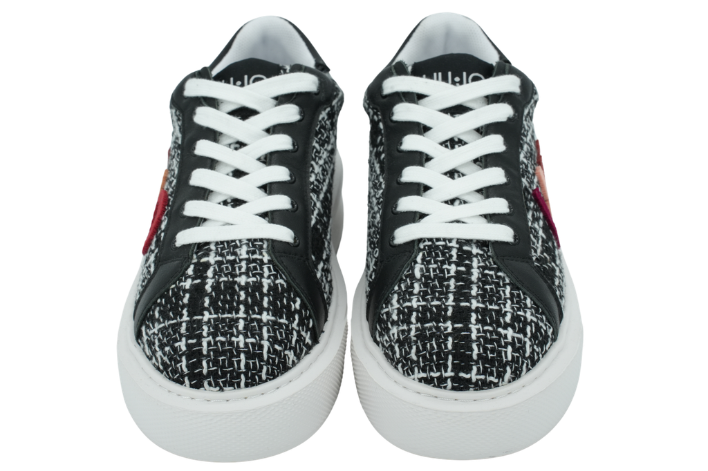 LUI JO - BASKETS "KYLIE 24" NOIRES ET BLANCHES