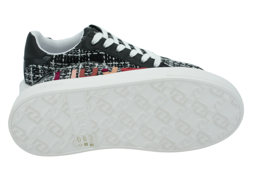 LUI JO - BASKETS "KYLIE 24" NOIRES ET BLANCHES